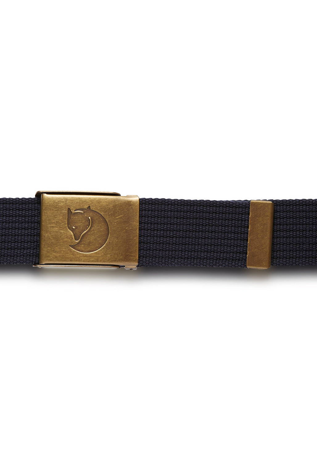 Fjällräven Canvas Brass 4cm Belt - Dark Navy