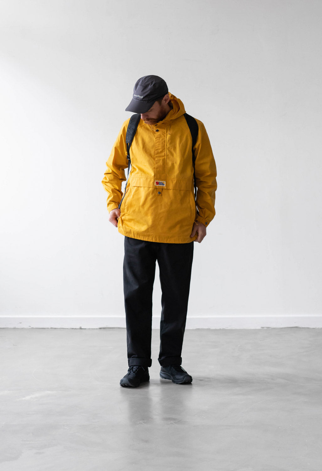 Fjällräven Vardag Men's Anorak - Mustard Yellow