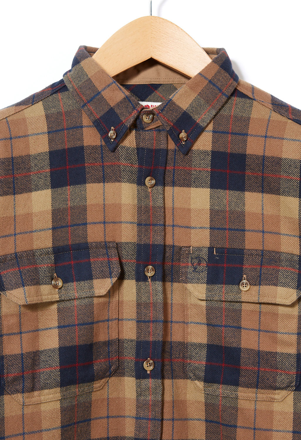 Fjällräven Singi Heavy Flannel Men's Shirt - Dark Sand