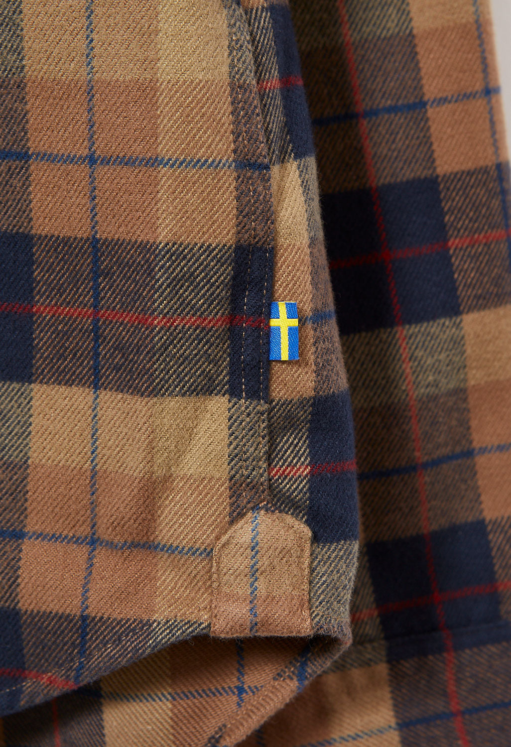 Fjällräven Singi Heavy Flannel Men's Shirt - Dark Sand
