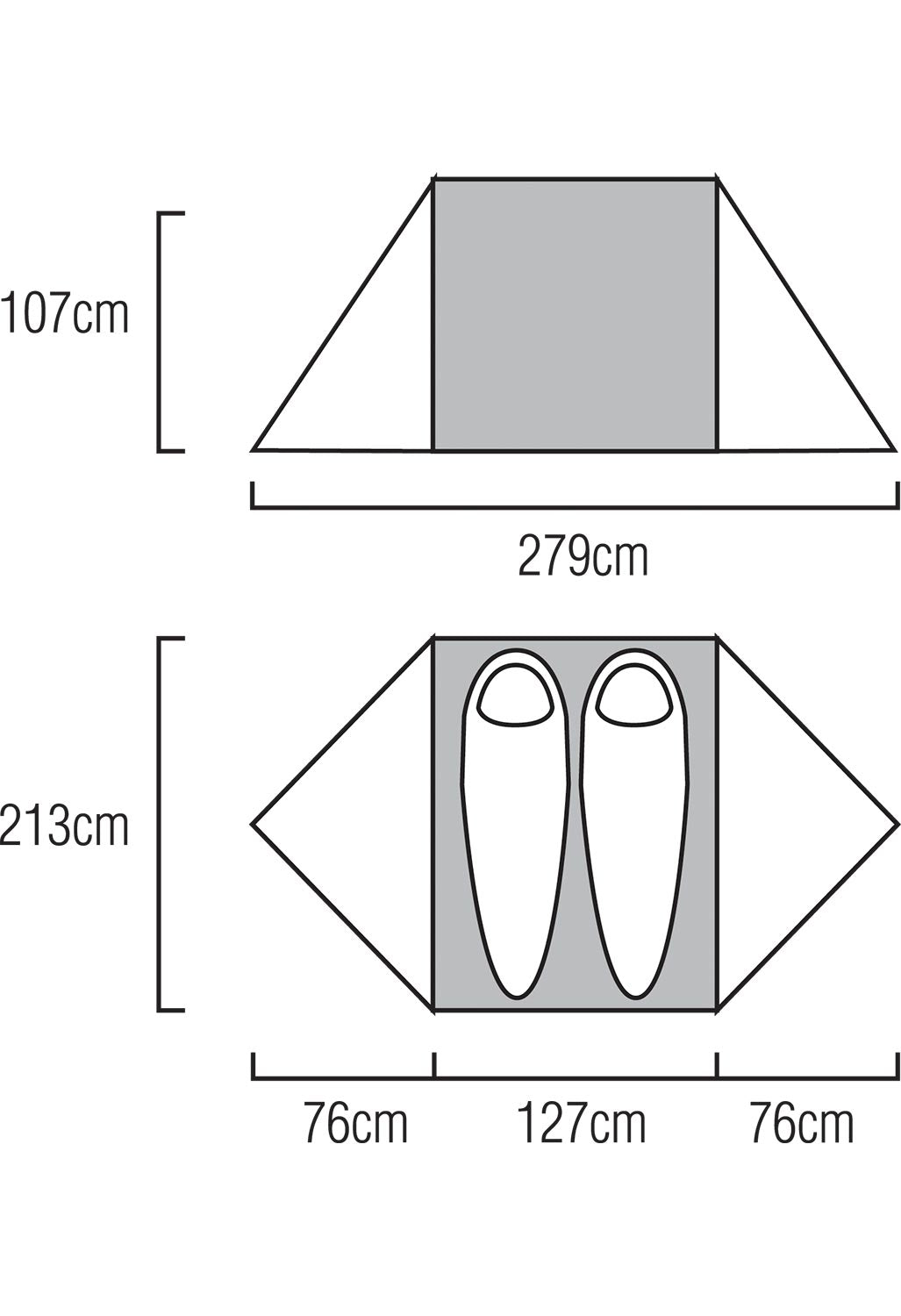 MSR Access 2 Tent - Green