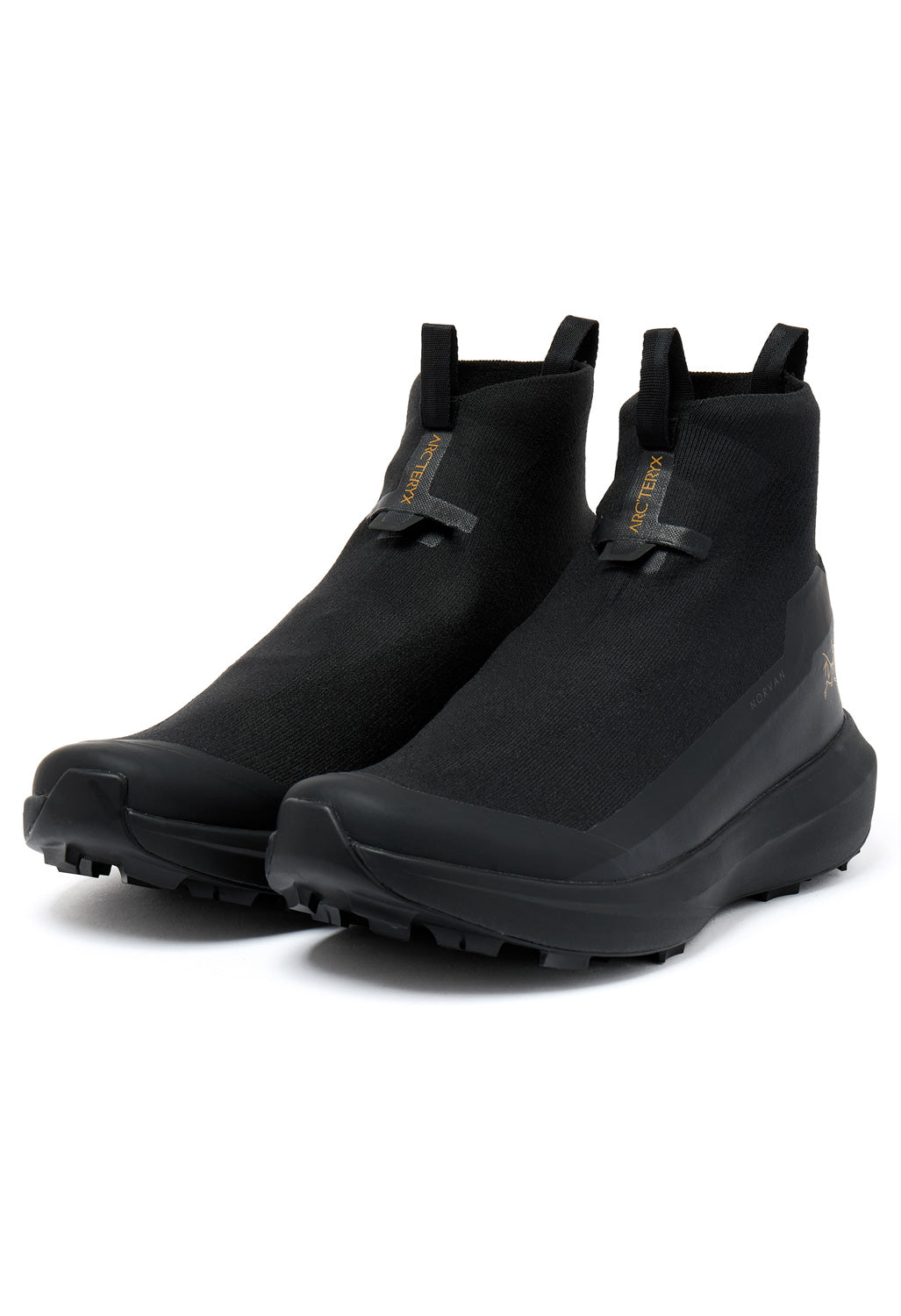 Arc'teryx Men's Norvan 4 Nivalis Trainers - Black / Black