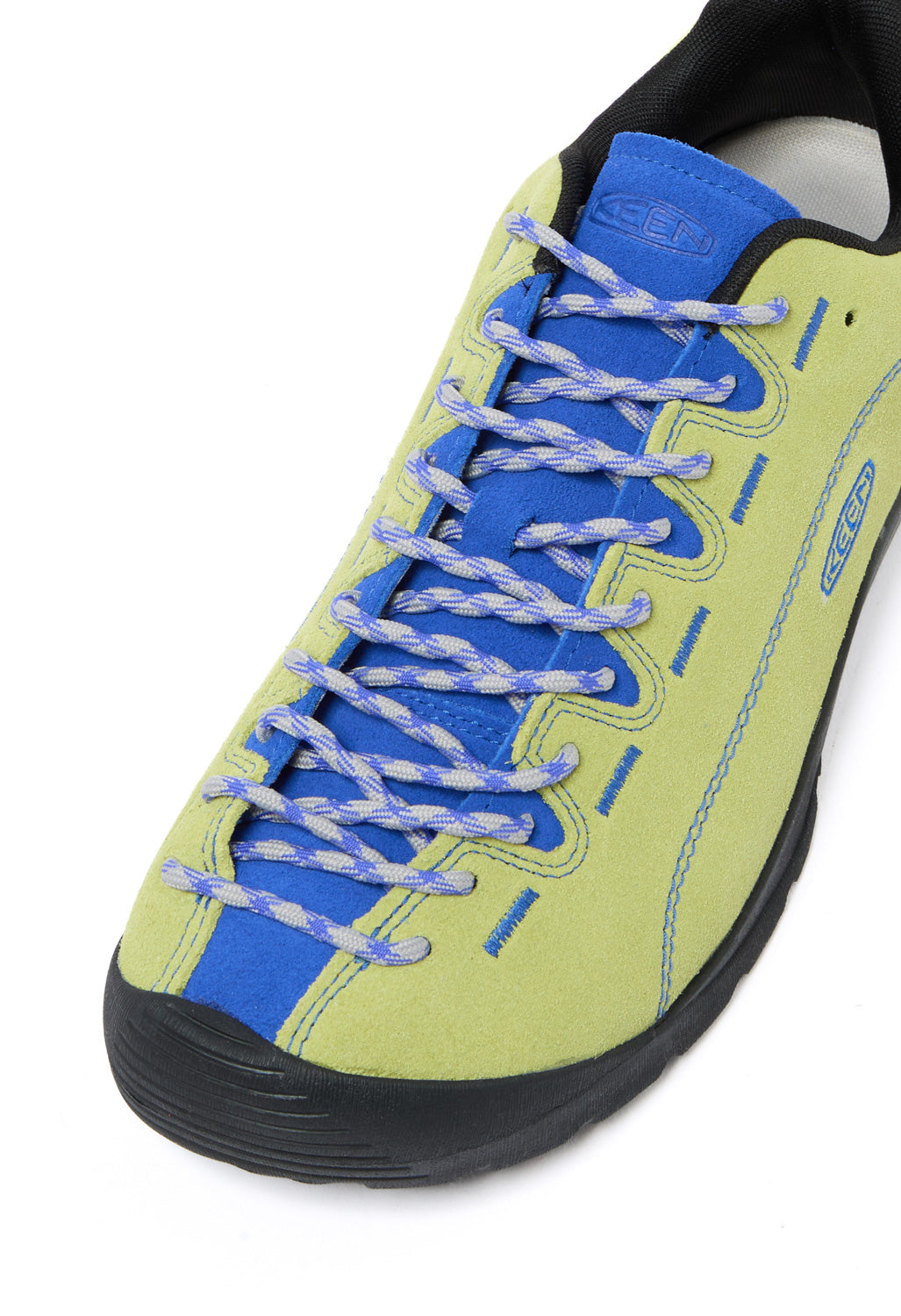 Keen Men's Jasper Trainers - Rogue Green / Dazzling Blue