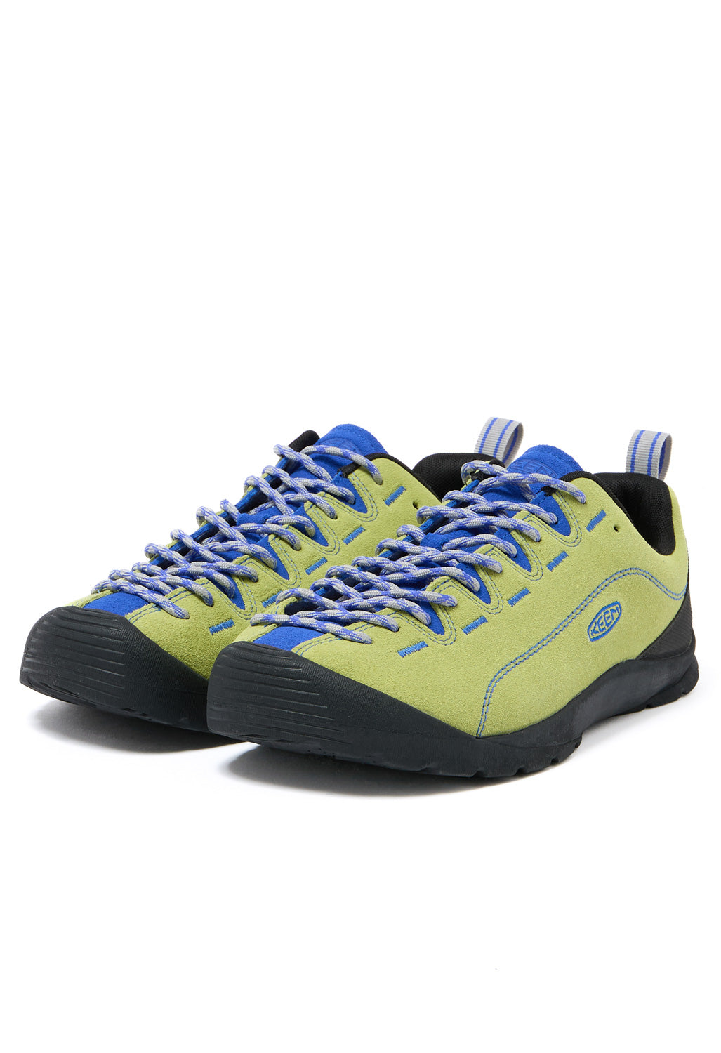 Keen Men's Jasper Trainers - Rogue Green / Dazzling Blue