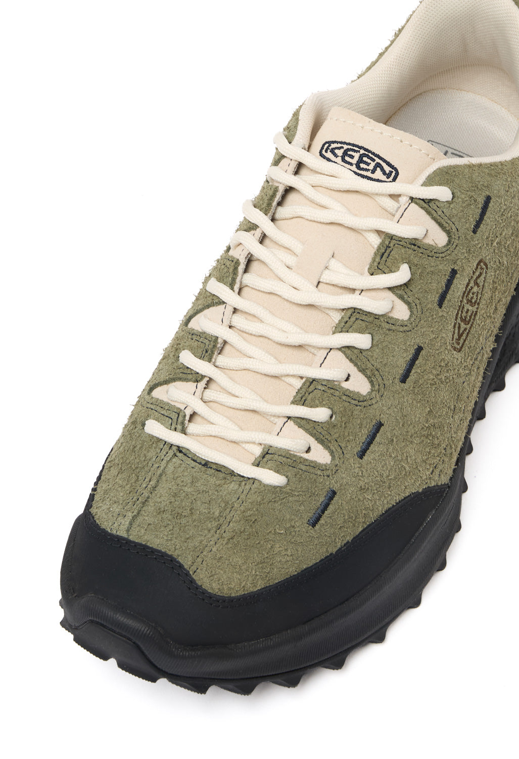 Keen Men's Jasper Zionic Trainers - Dark Olive / Birch