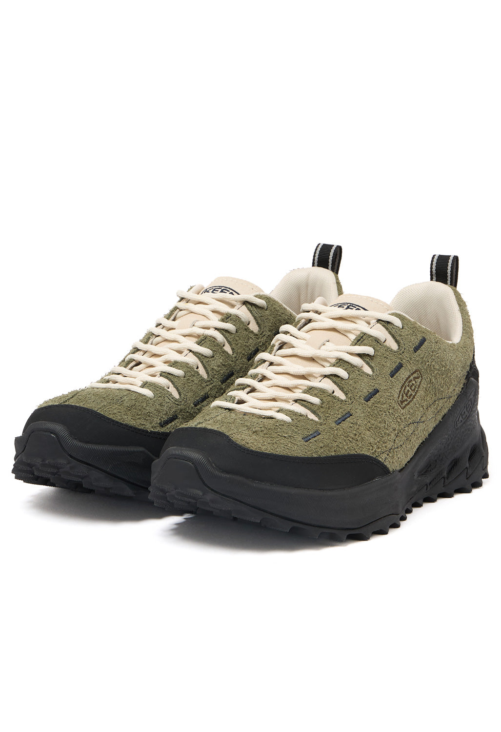 Keen Men's Jasper Zionic Trainers - Dark Olive / Birch