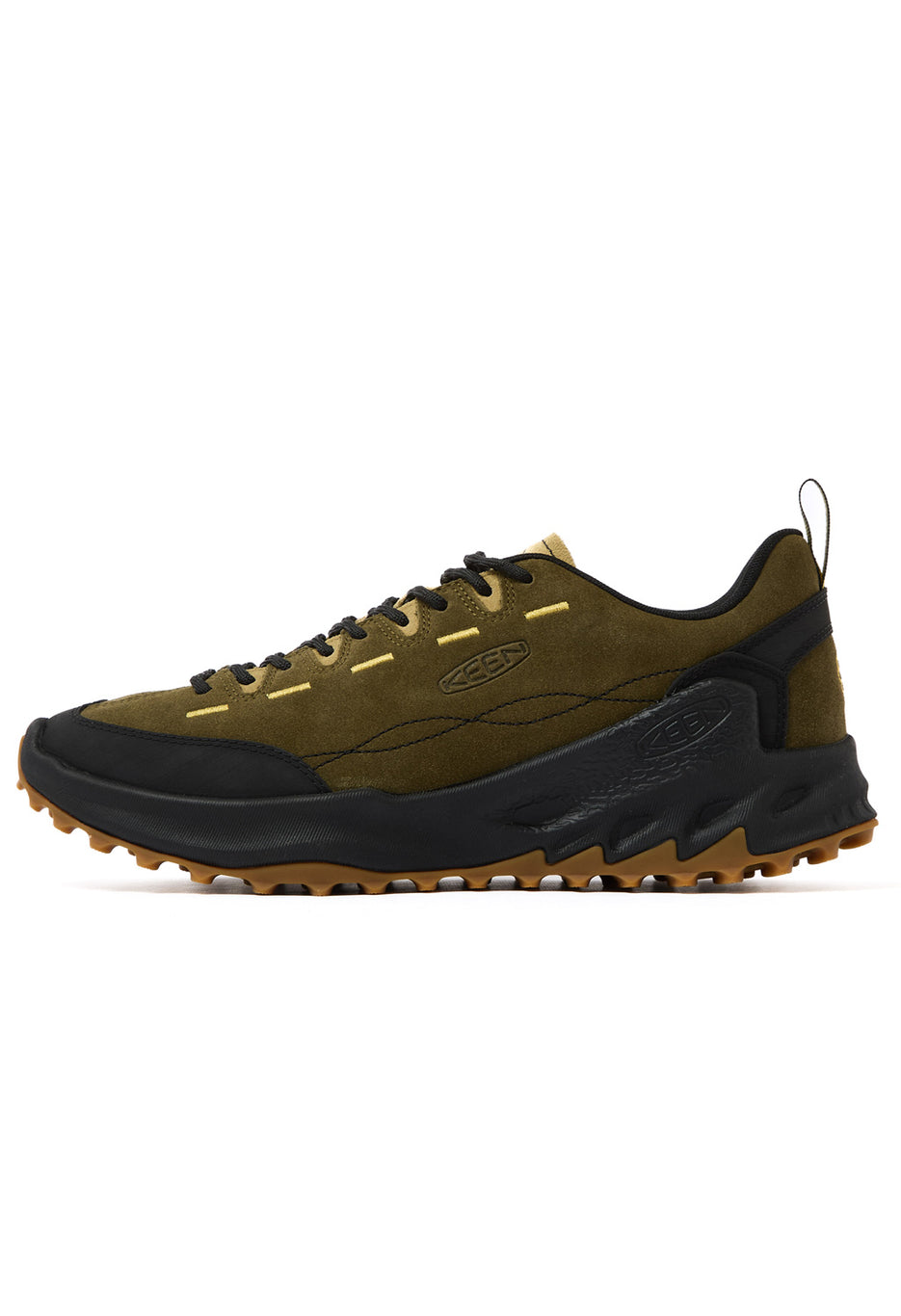 Keen Men's Jasper Zionic Trainers - Dark Olive / Khaki