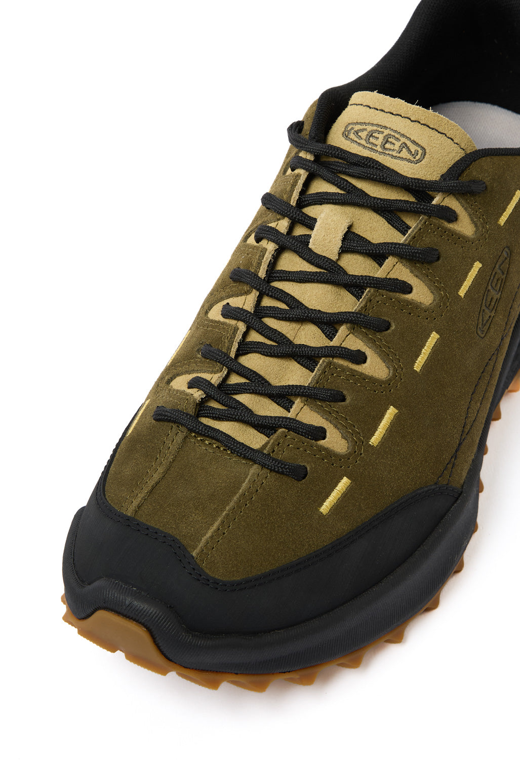 Keen Men's Jasper Zionic Trainers - Dark Olive / Khaki
