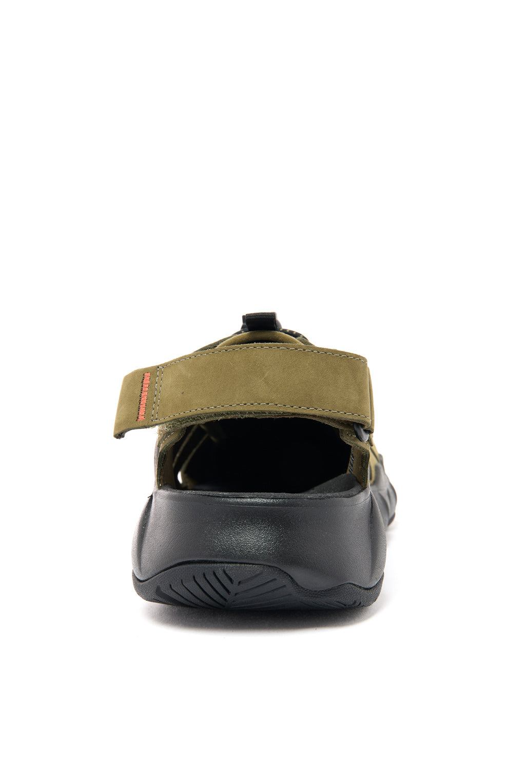 Keen Men's Hyperport Fisherman Leather Sandals - Dark Olive / Black