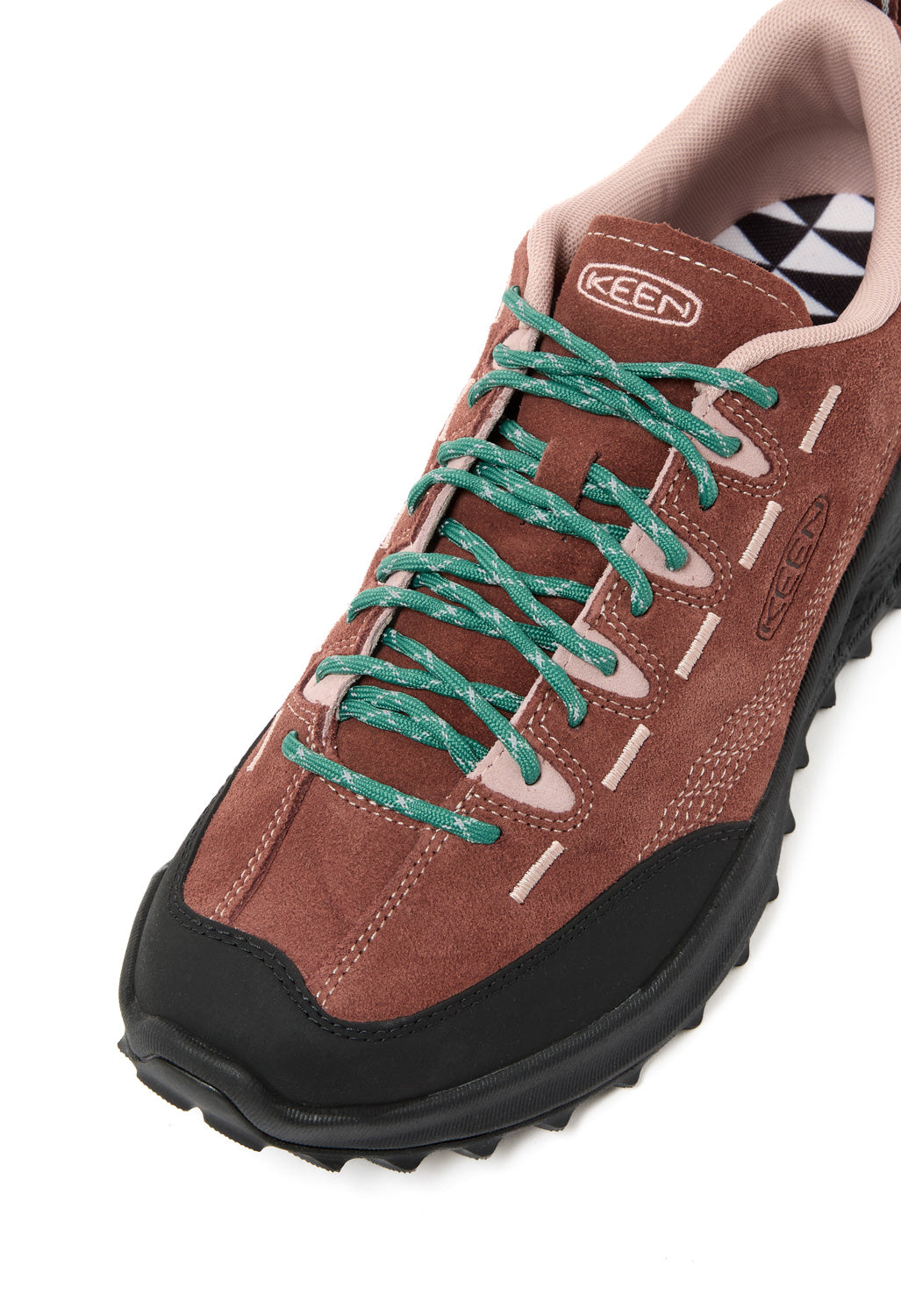 Keen x Pilgrim Surf + Supply Women's Jasper Zionic Trainers - Marron / Adobe Rose