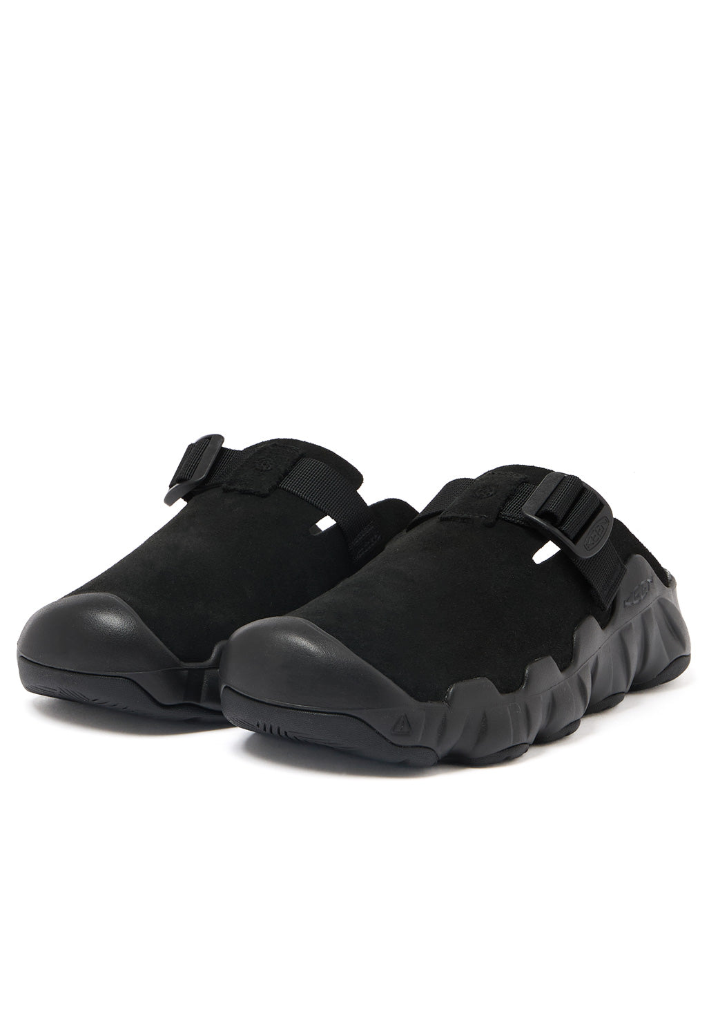 Keen Men's Hyperport Clog Leather - Black / Black