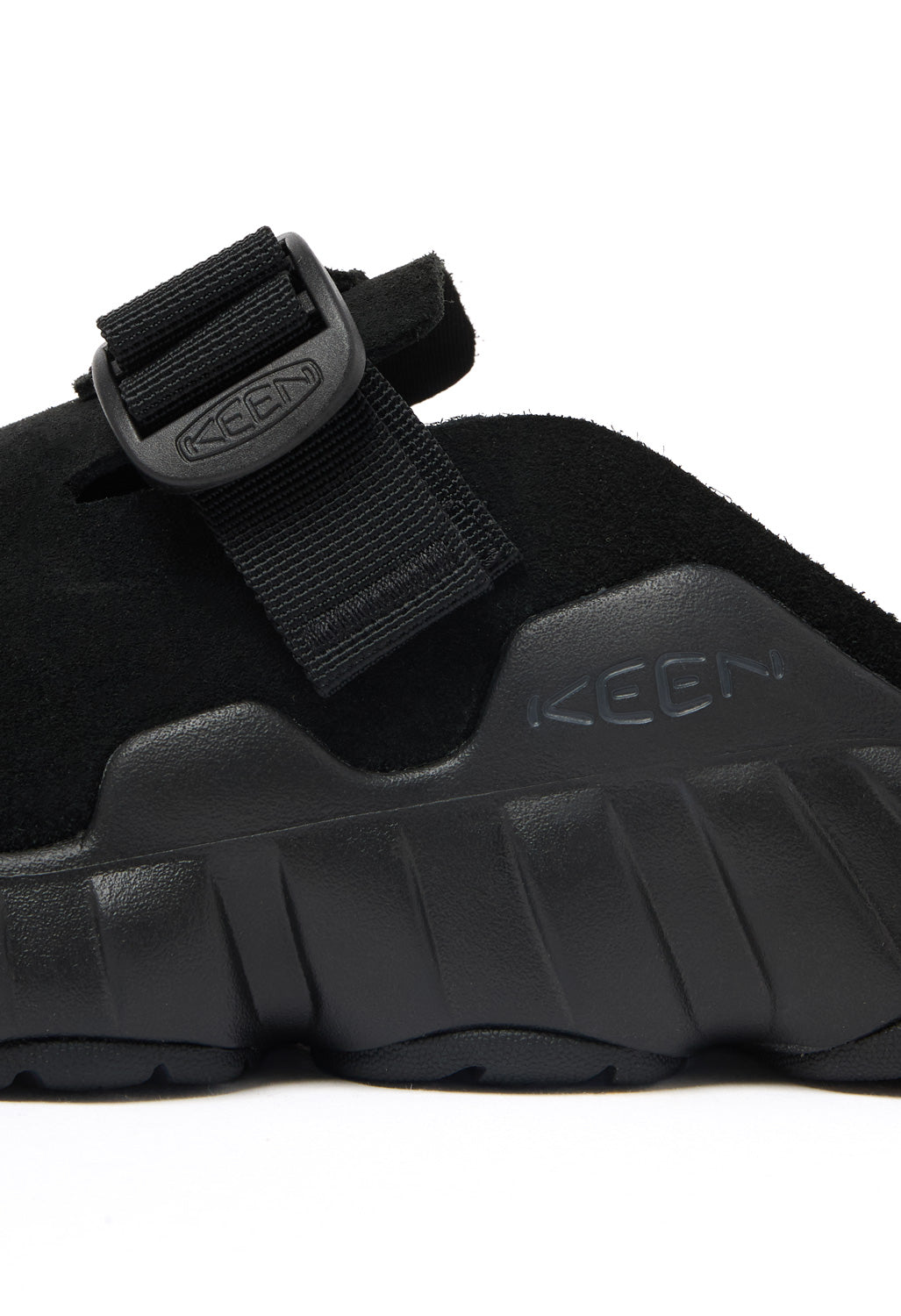 Keen Men's Hyperport Clog Leather - Black / Black
