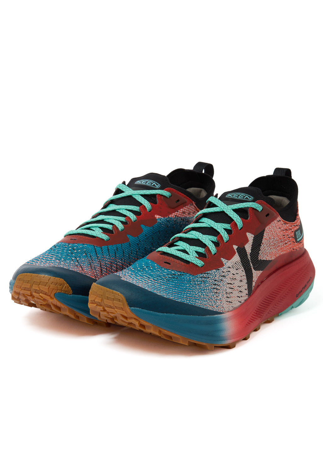 Keen Men's Seek Trainers - Grenadine / Ocean Depths