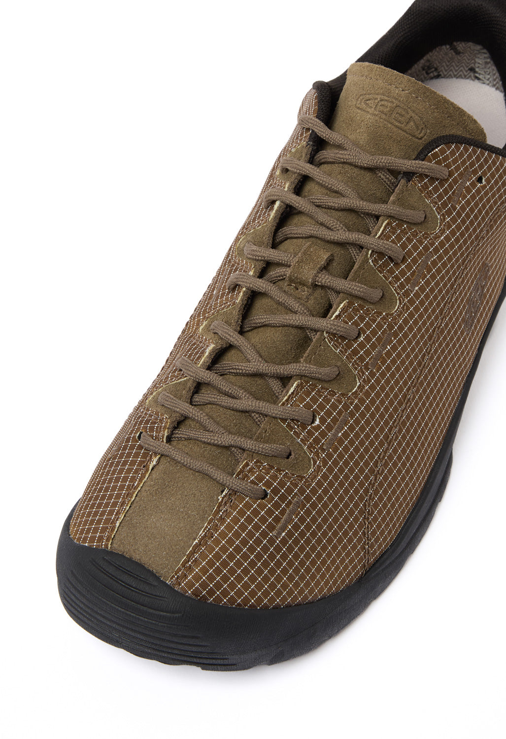 Keen Men's Jasper Nylon Waterproof Trainers - Canteen / Canteen