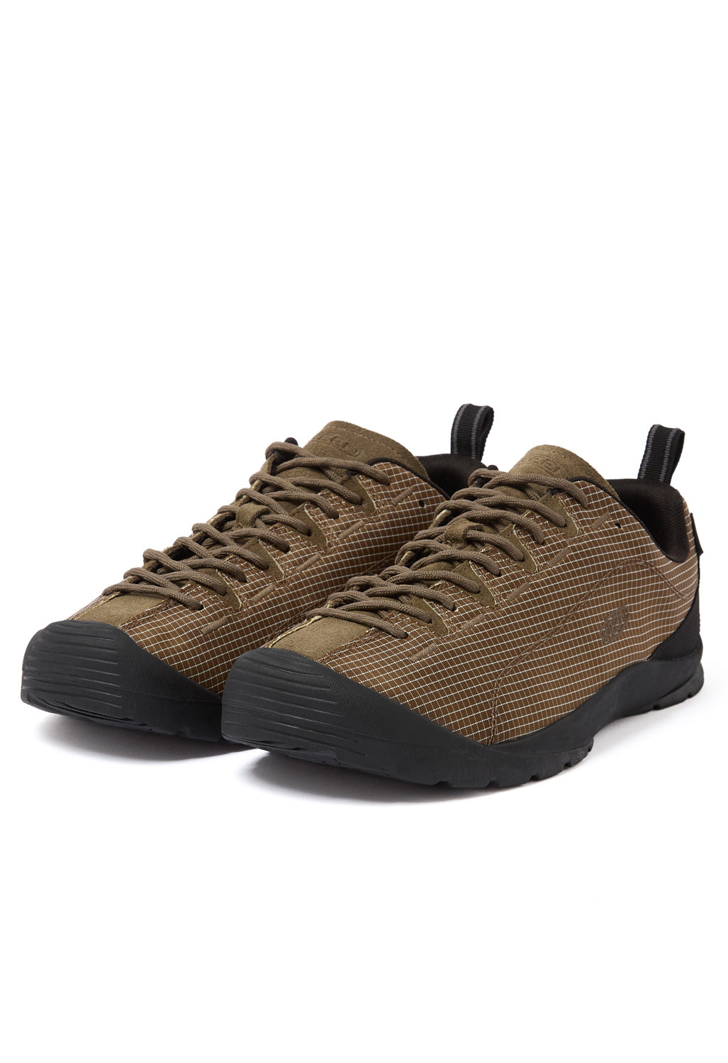 Keen Men's Jasper Nylon Waterproof Trainers - Canteen / Canteen