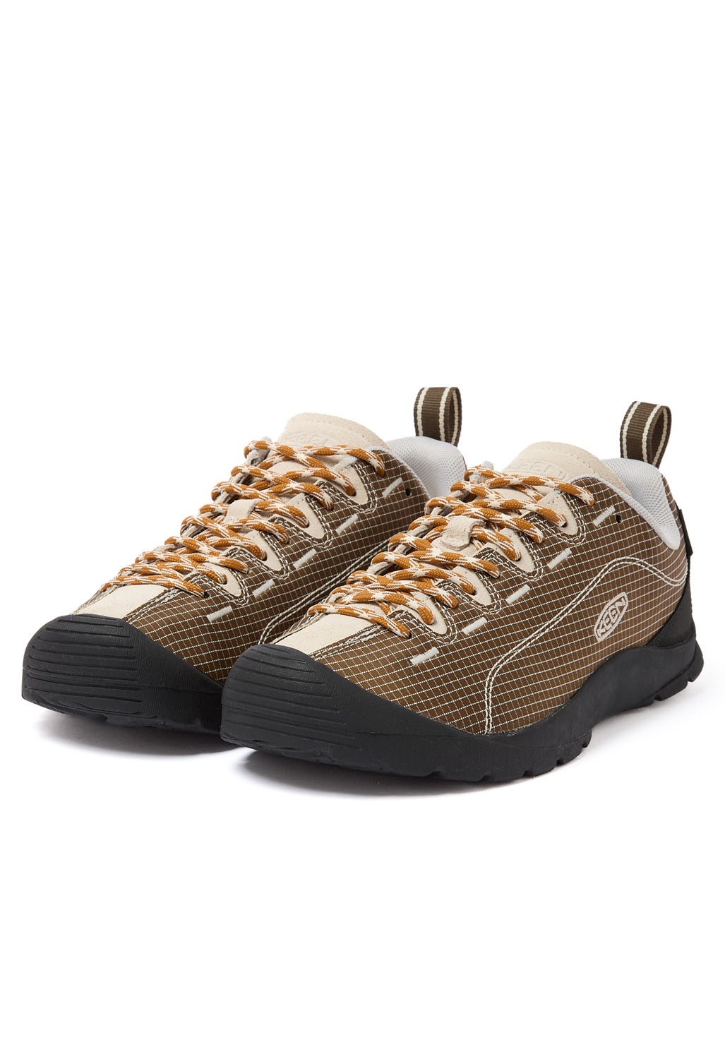 Keen Women's Jasper Nylon Waterproof Trainers - Canteen / Birch