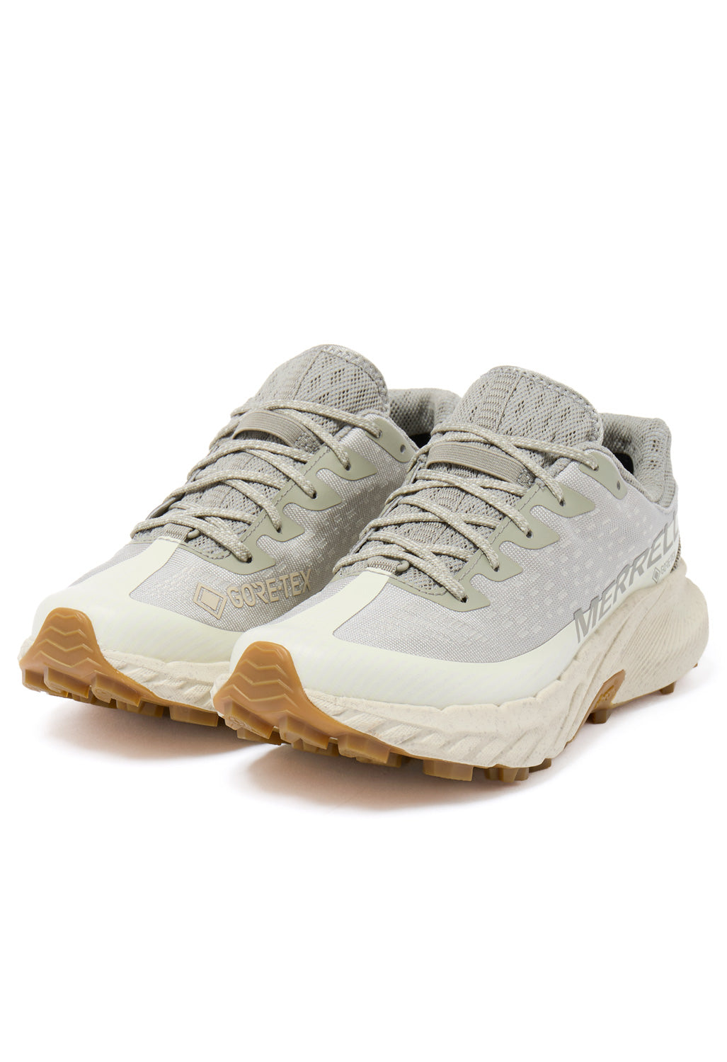 Merrell Women's Agility Peak 5 GORE-TEX Trainers - Stucco / Beluga