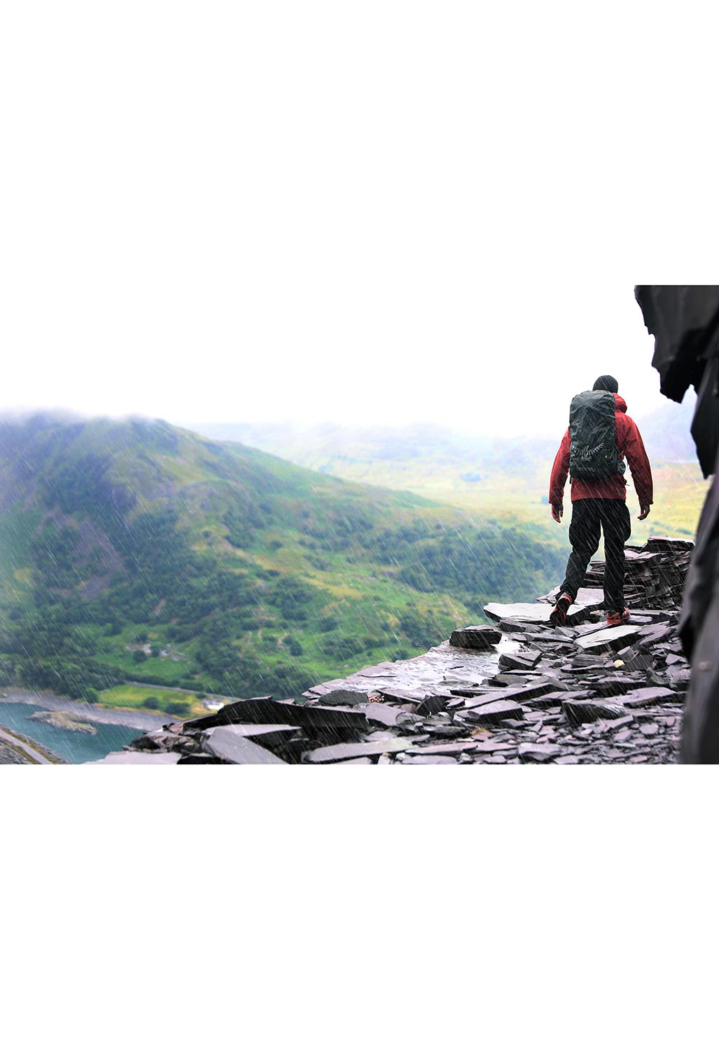 Osprey Ultralight Raincover X-Large - Titanium