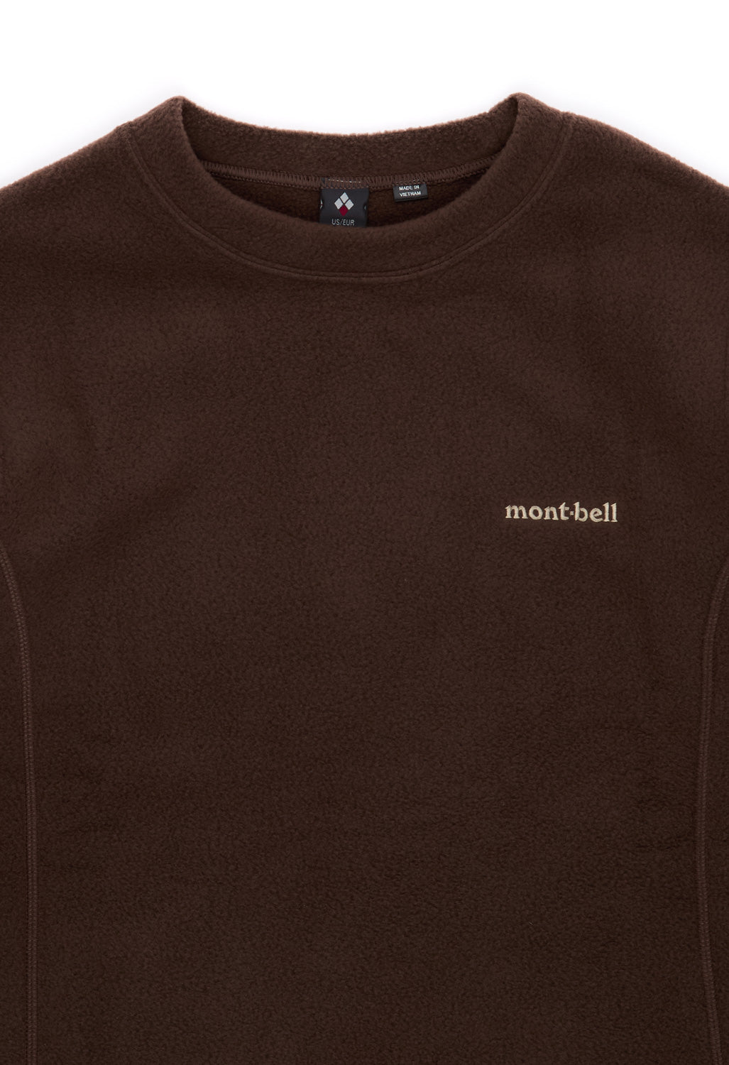 Montbell Women's Climaplus 100 Lite Sweatshirt - Dark Brown