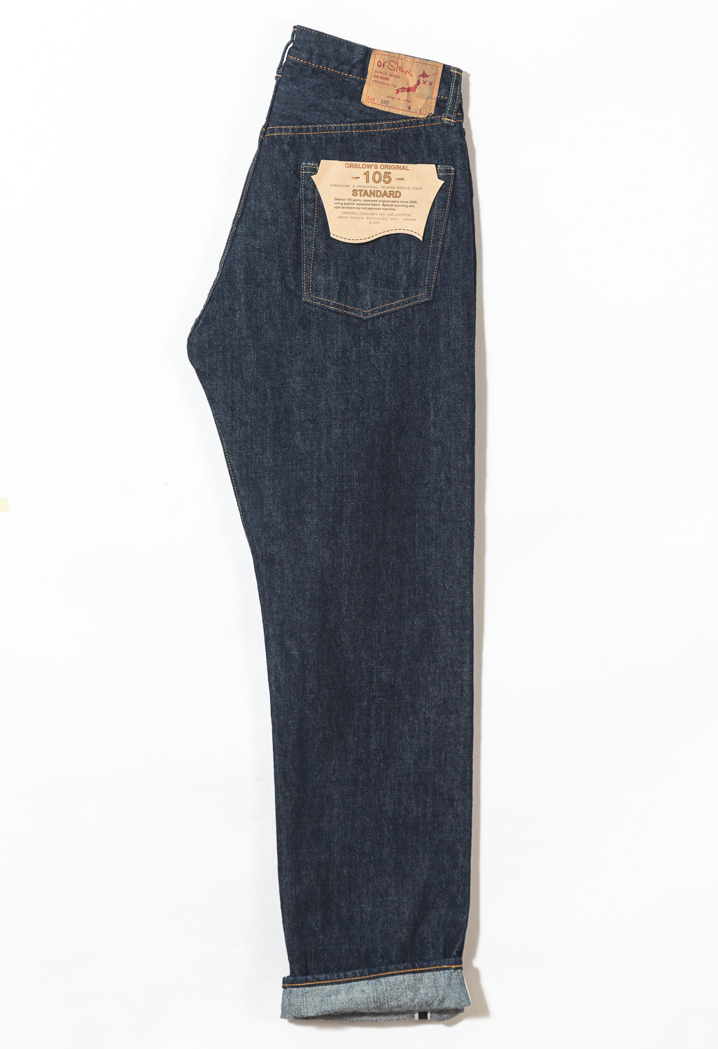 orSlow 105 Standard Fit Jeans - One Wash