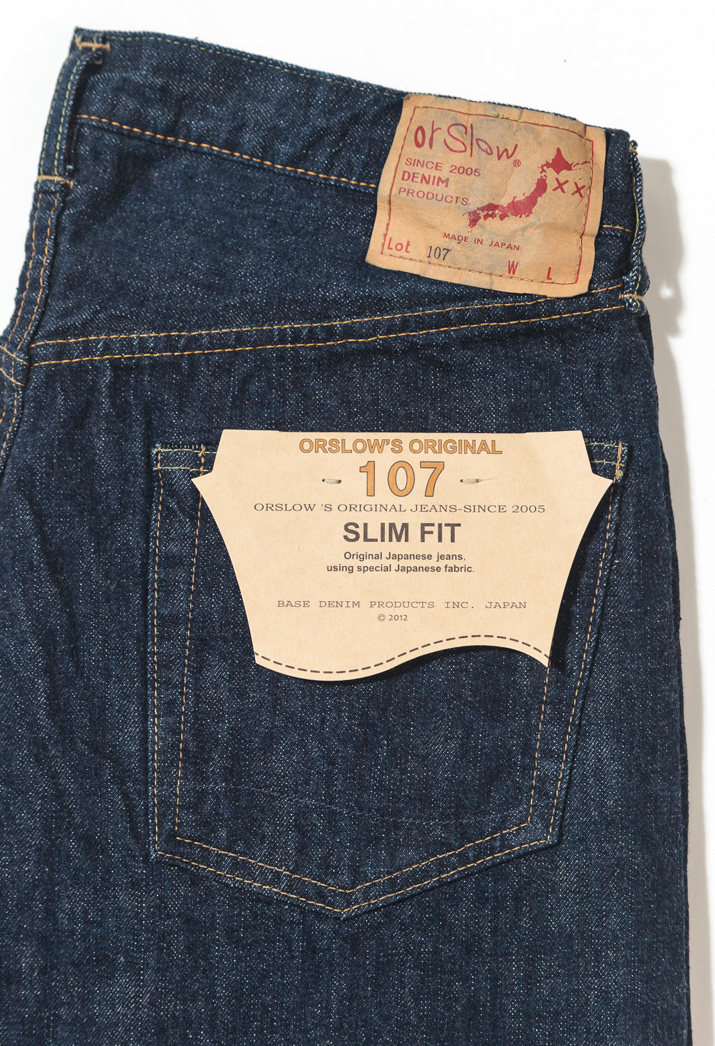orSlow 107 Ivy Fit Jeans - One Wash