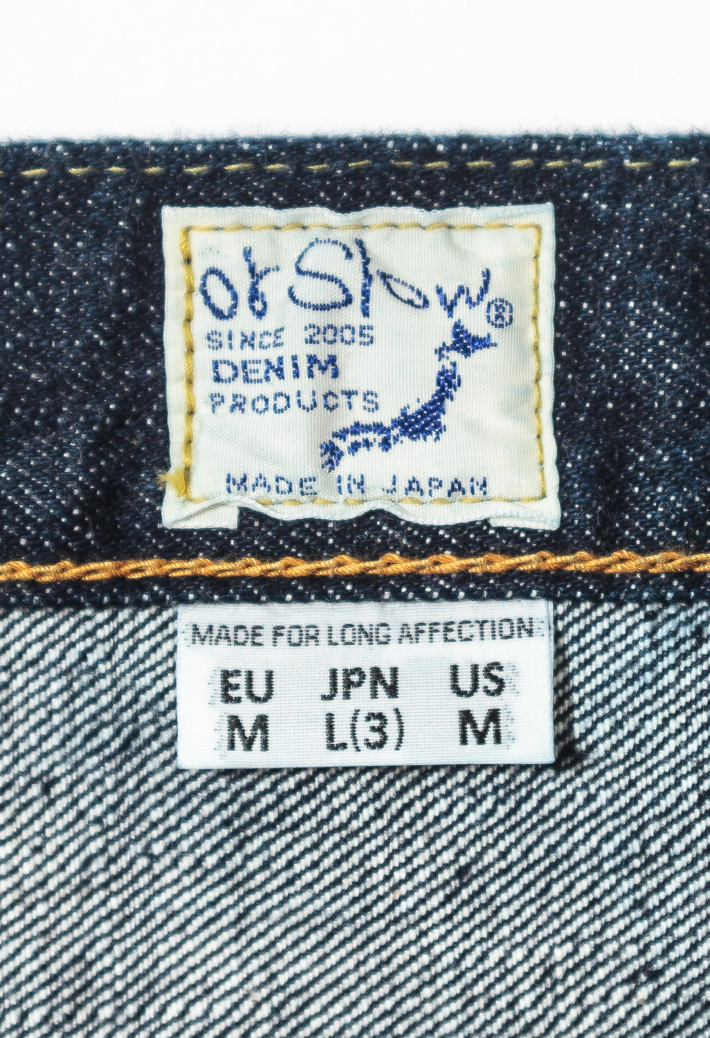 orSlow 107 Ivy Fit Jeans - One Wash