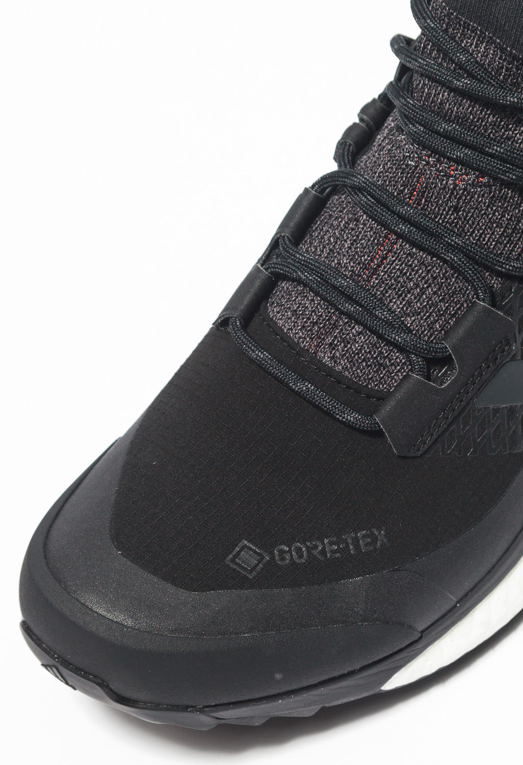 adidas Terrex Free Hiker GORE-TEX Men's Boots - Core Black/Grey Three F17/Active Orange