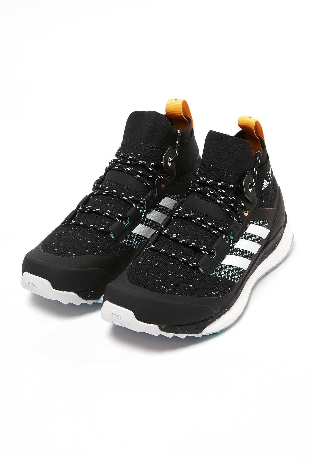 adidas TERREX Free Hiker Parley Women's Boots - Core Black/Ftwr White/Real Gold