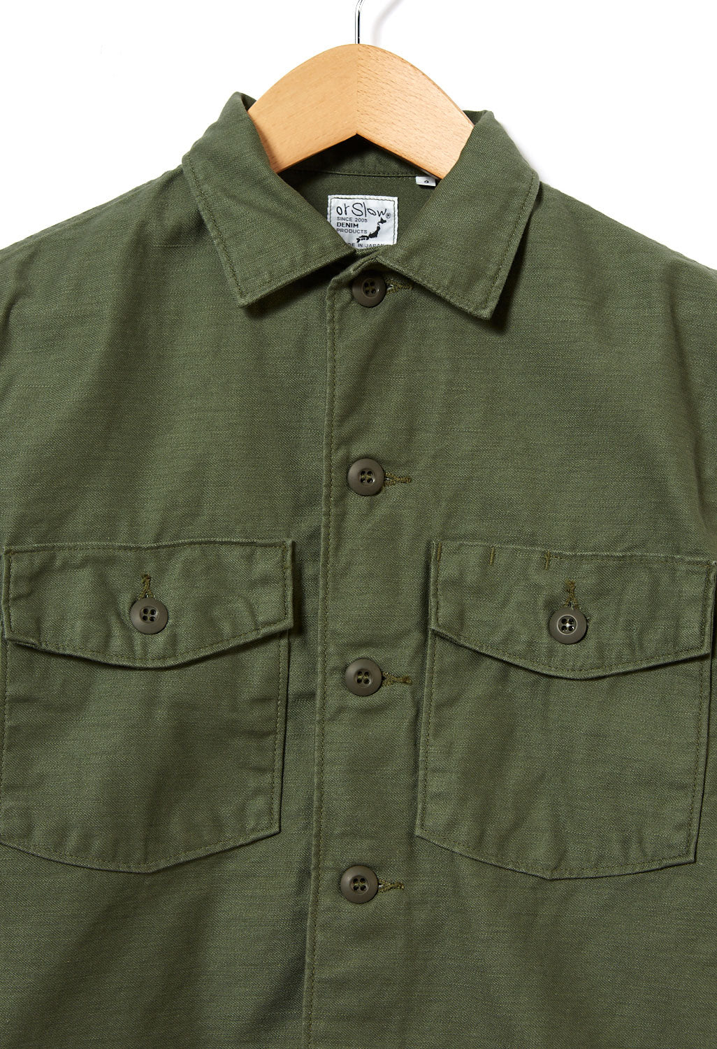 orSlow Men's US Army Shirt – Outsiders Store UK