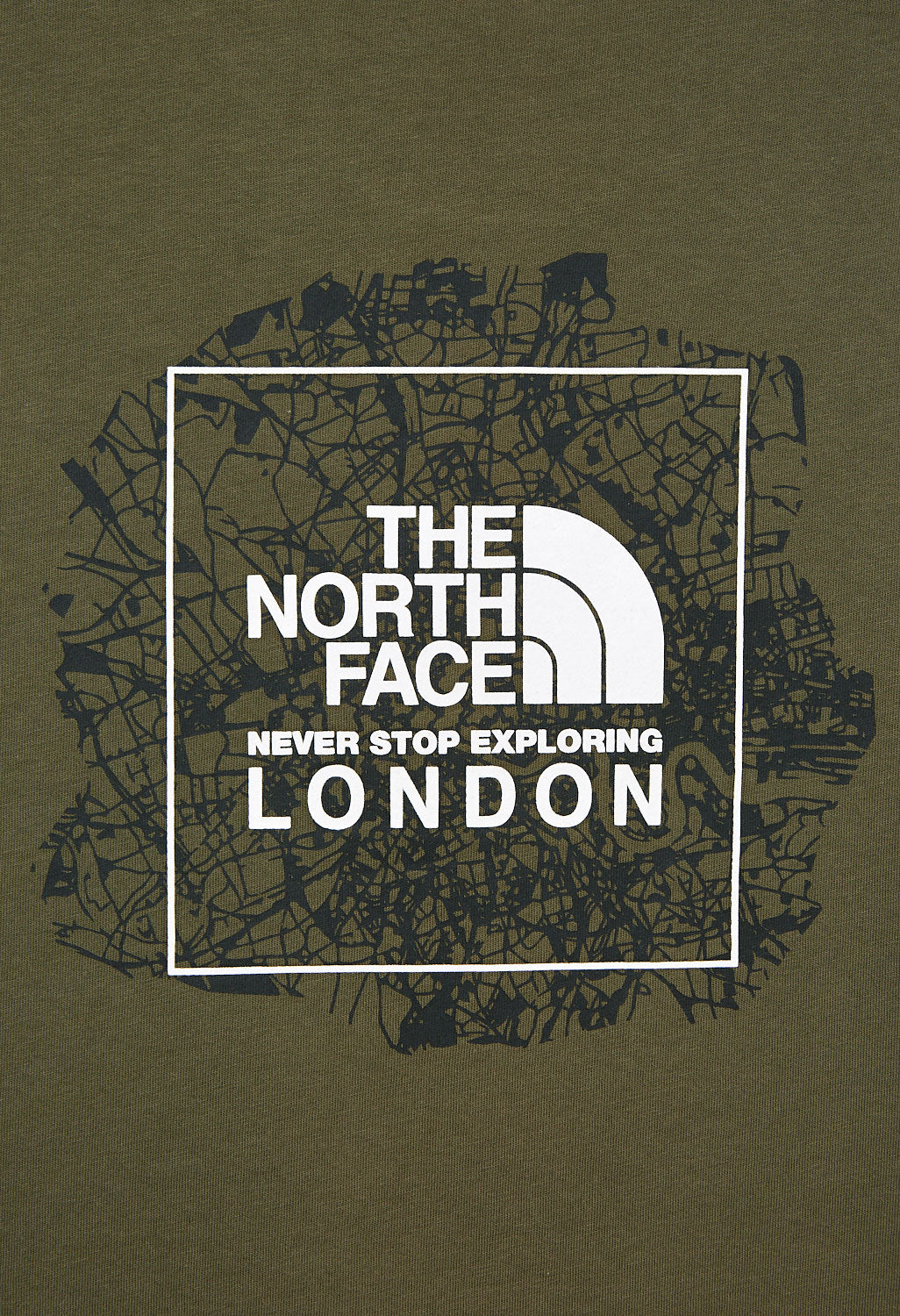 The North Face London Mega City Men's T-Shirt - New Taupe Green