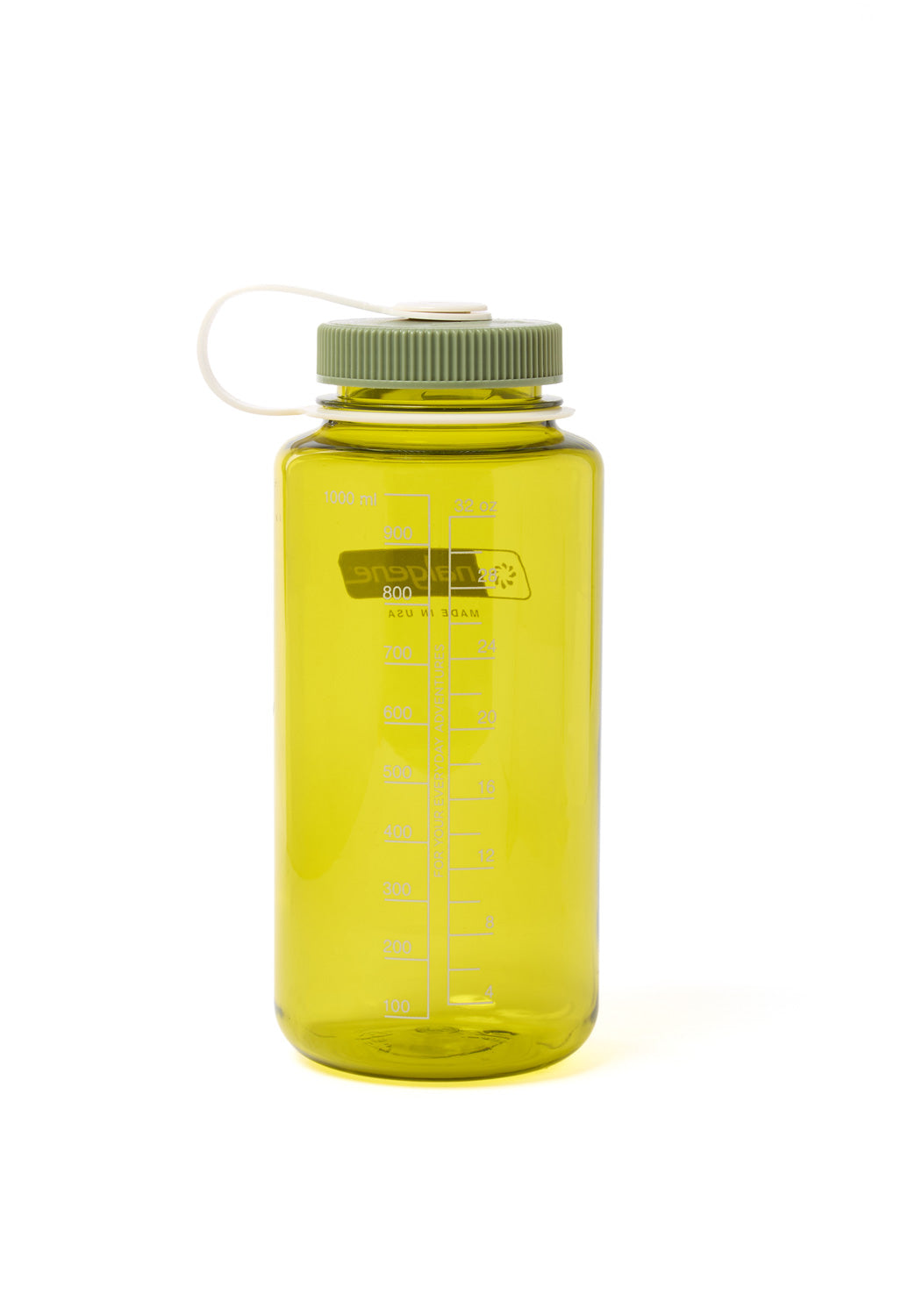 Nalgene Tritan Wide Mouth Sustain 1L - Endive / Olive Green Cap