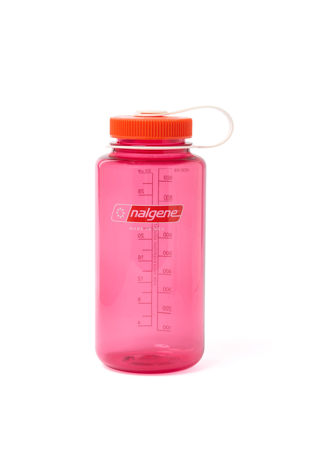 Nalgene Tritan Wide Mouth Sustain 1L - Fuschia Purple / Flame Cap
