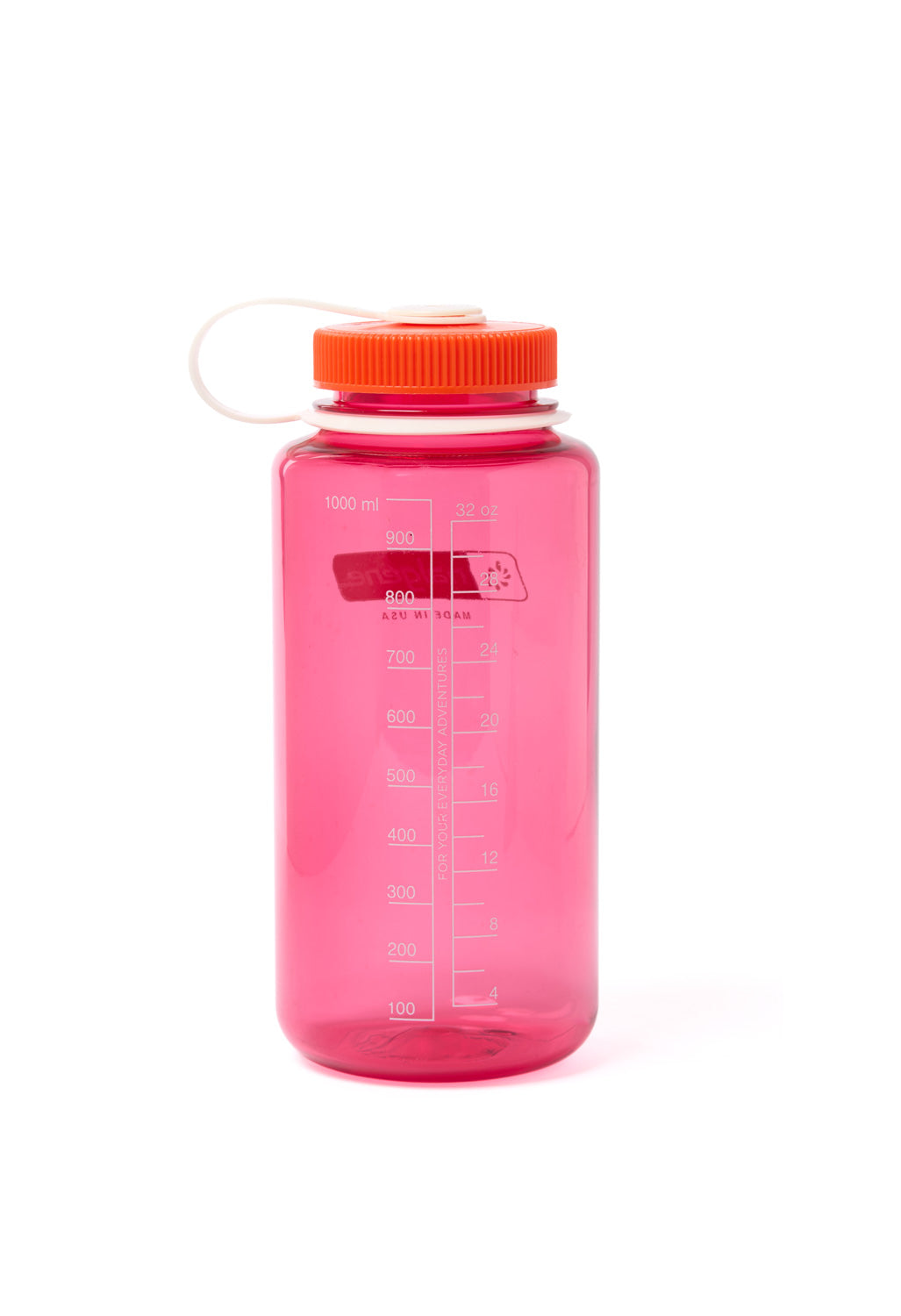 Nalgene Tritan Wide Mouth Sustain 1L - Fuschia Purple / Flame Cap
