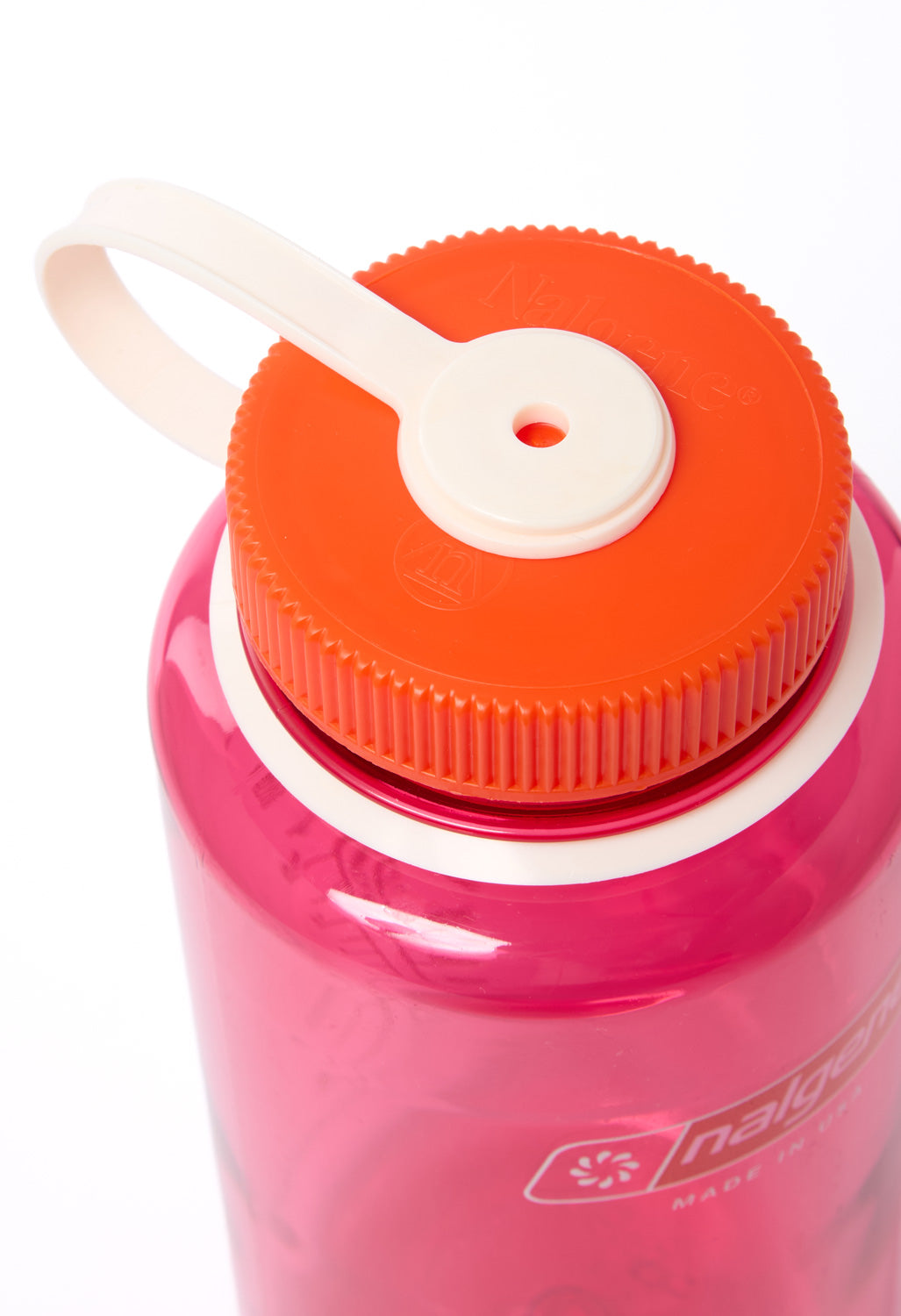 Nalgene Tritan Wide Mouth Sustain 1L - Fuschia Purple / Flame Cap