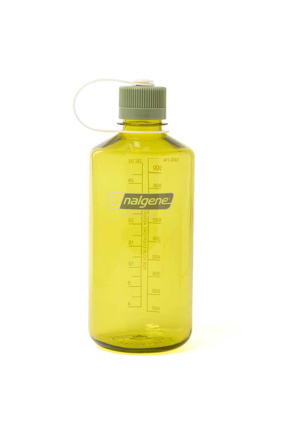 Nalgene Tritan Narrow Mouth Sustain 1L - Endive / Olive Green Cap