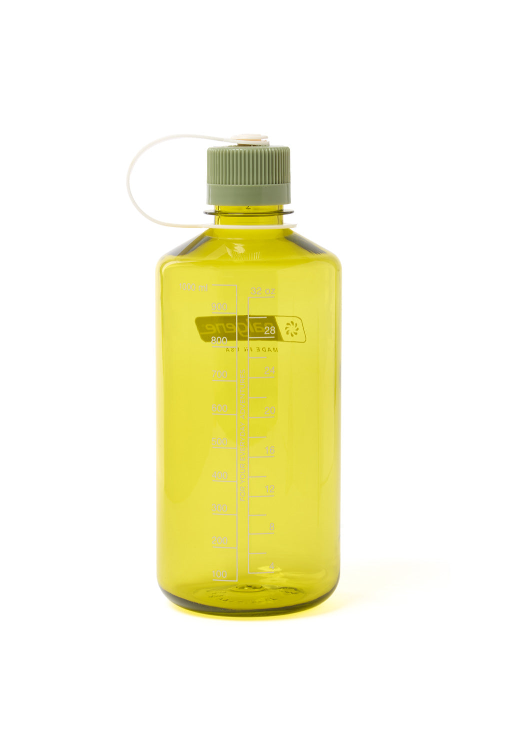 Nalgene Tritan Narrow Mouth Sustain 1L - Endive / Olive Green Cap
