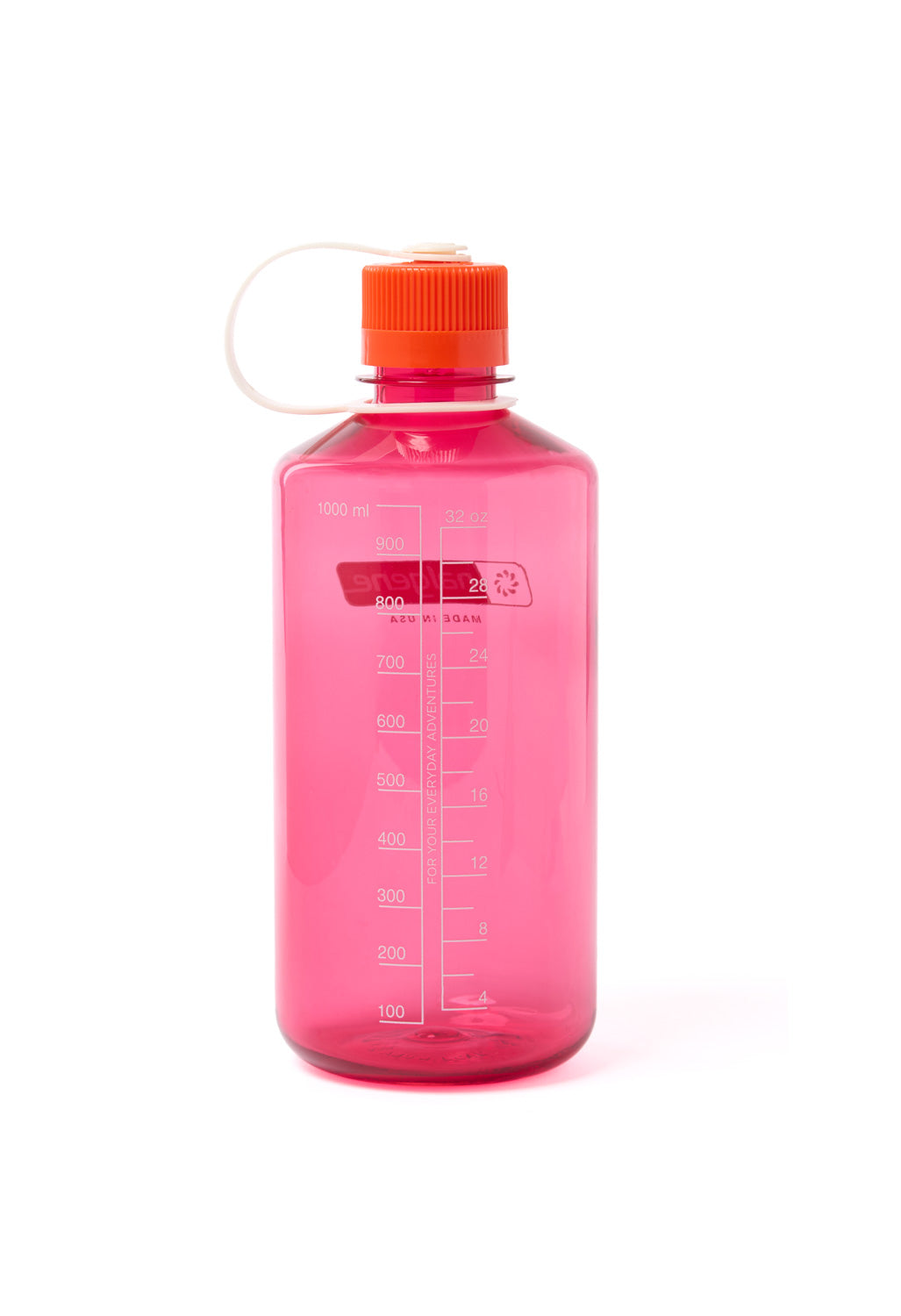 Nalgene Tritan Narrow Mouth Sustain 1L - Fuschia Purple / Flame Cap