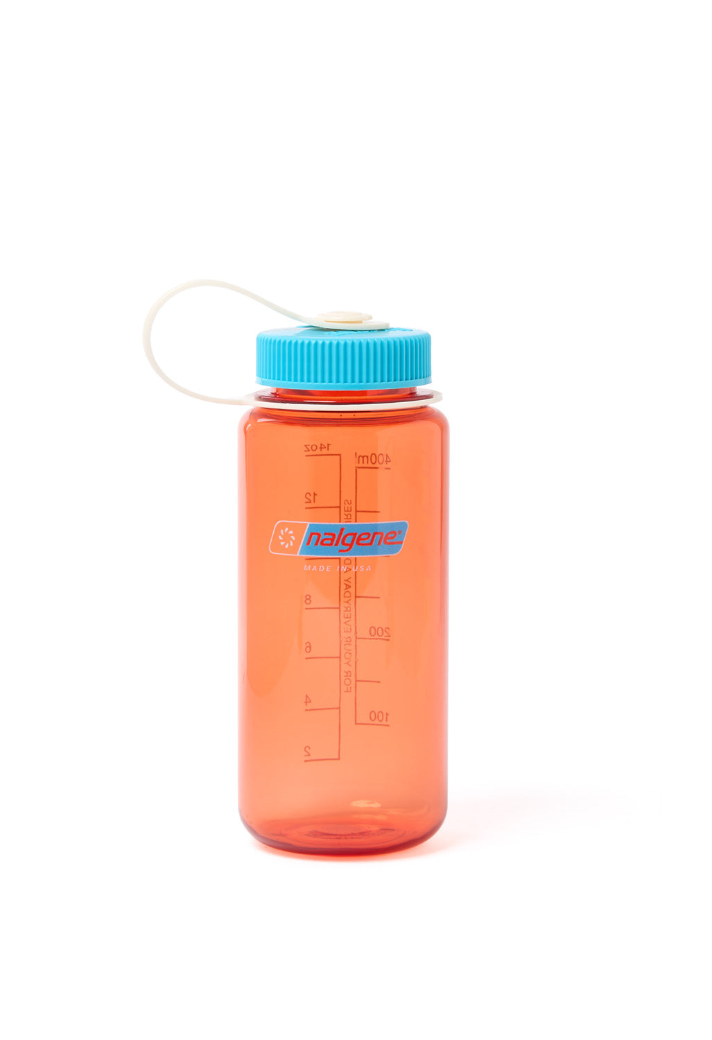 Nalgene Tritan Wide Mouth Sustain 0.5L - Flame / Blue Atoll Cap