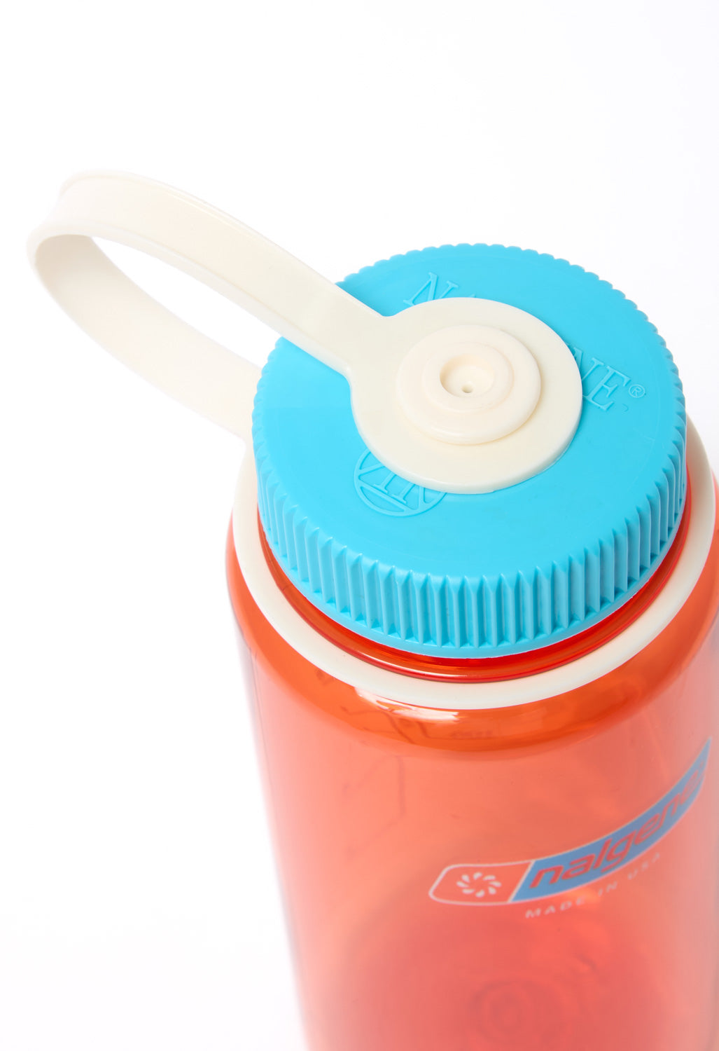 Nalgene Tritan Wide Mouth Sustain 0.5L - Flame / Blue Atoll Cap