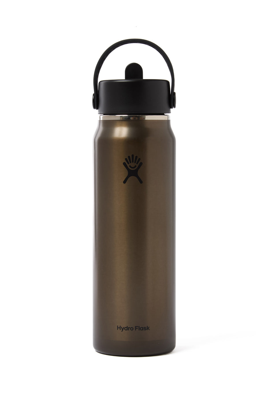 Hydro Flask 32oz Lightweight Wide Mouth with Flex Straw Cap - Obsidian