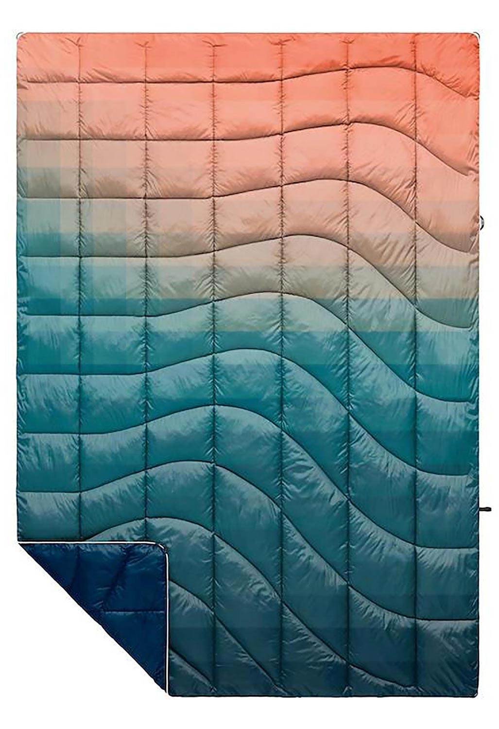 Rumpl NanoLoft Puffy Blanket 1P Patina Pixel Fade Outsiders Store UK