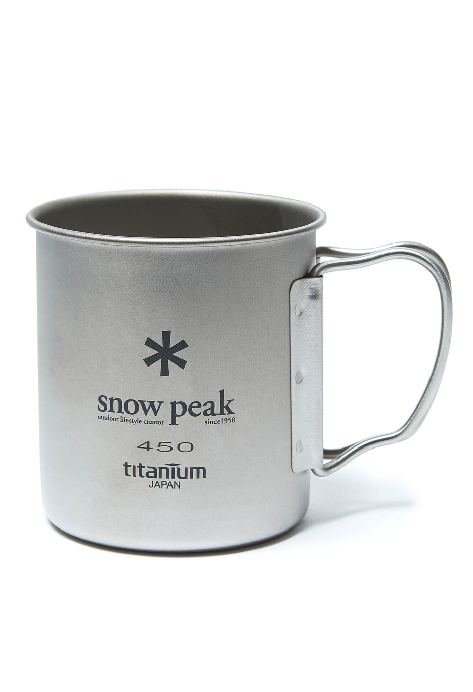 Snow Peak Titanium Single Wall Cup 450ml 0