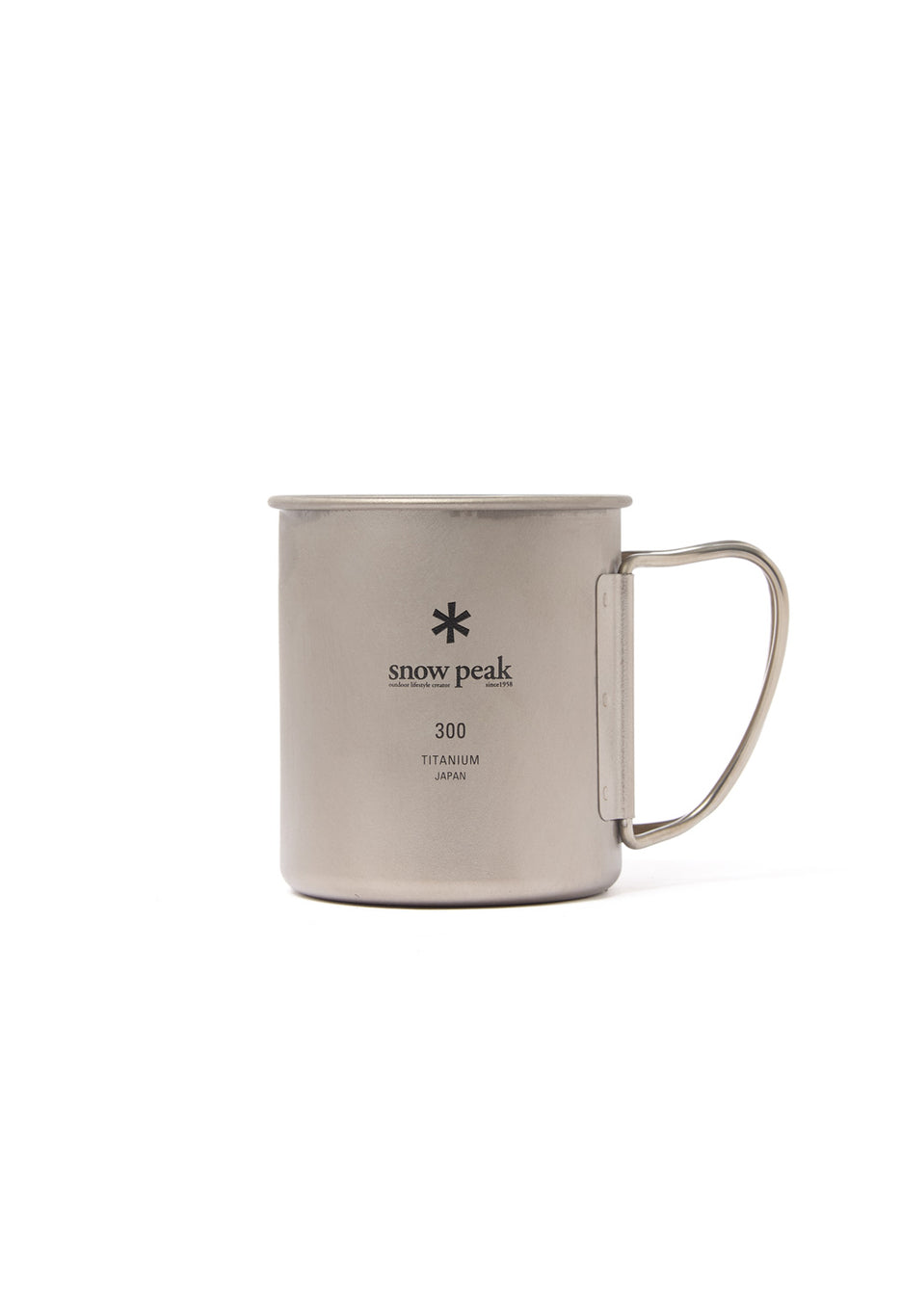 Snow Peak Titanium Single Wall 300 Mug