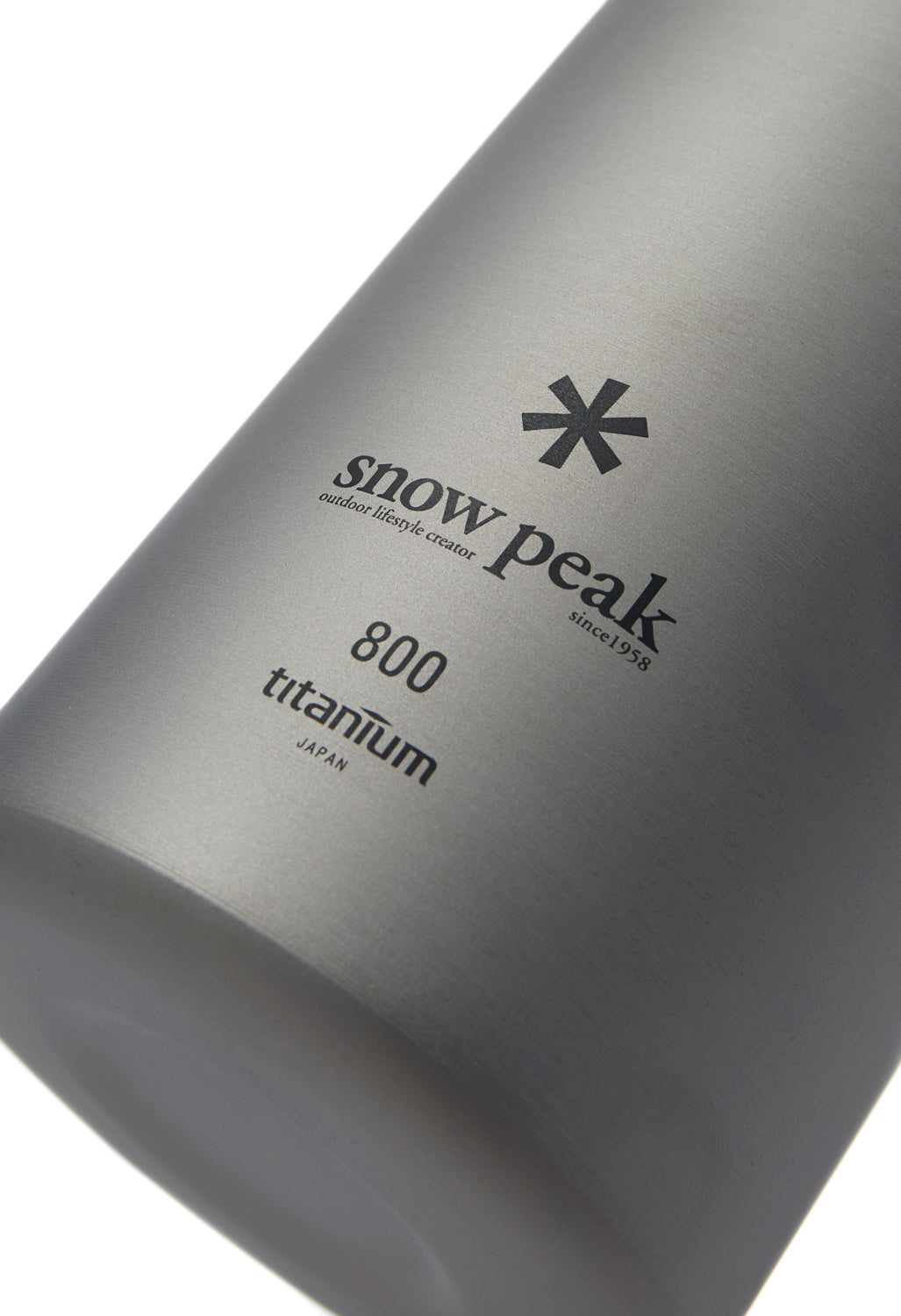 Snow Peak Titanium Aurora Bottle 800