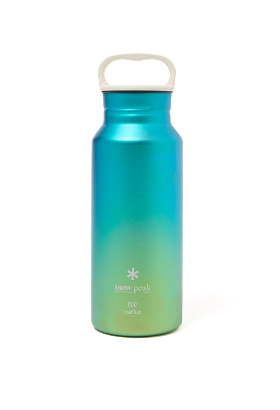 Snow Peak Titanium Aurora Bottle 800 - Ocean