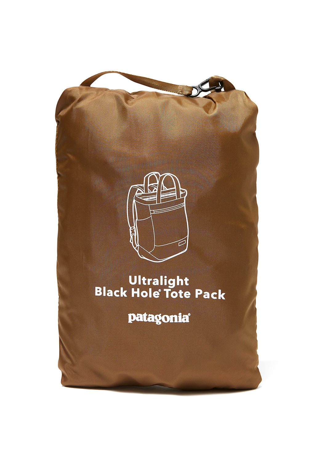 Patagonia Ultralight Black Hole Tote Pack - Coriander Brown