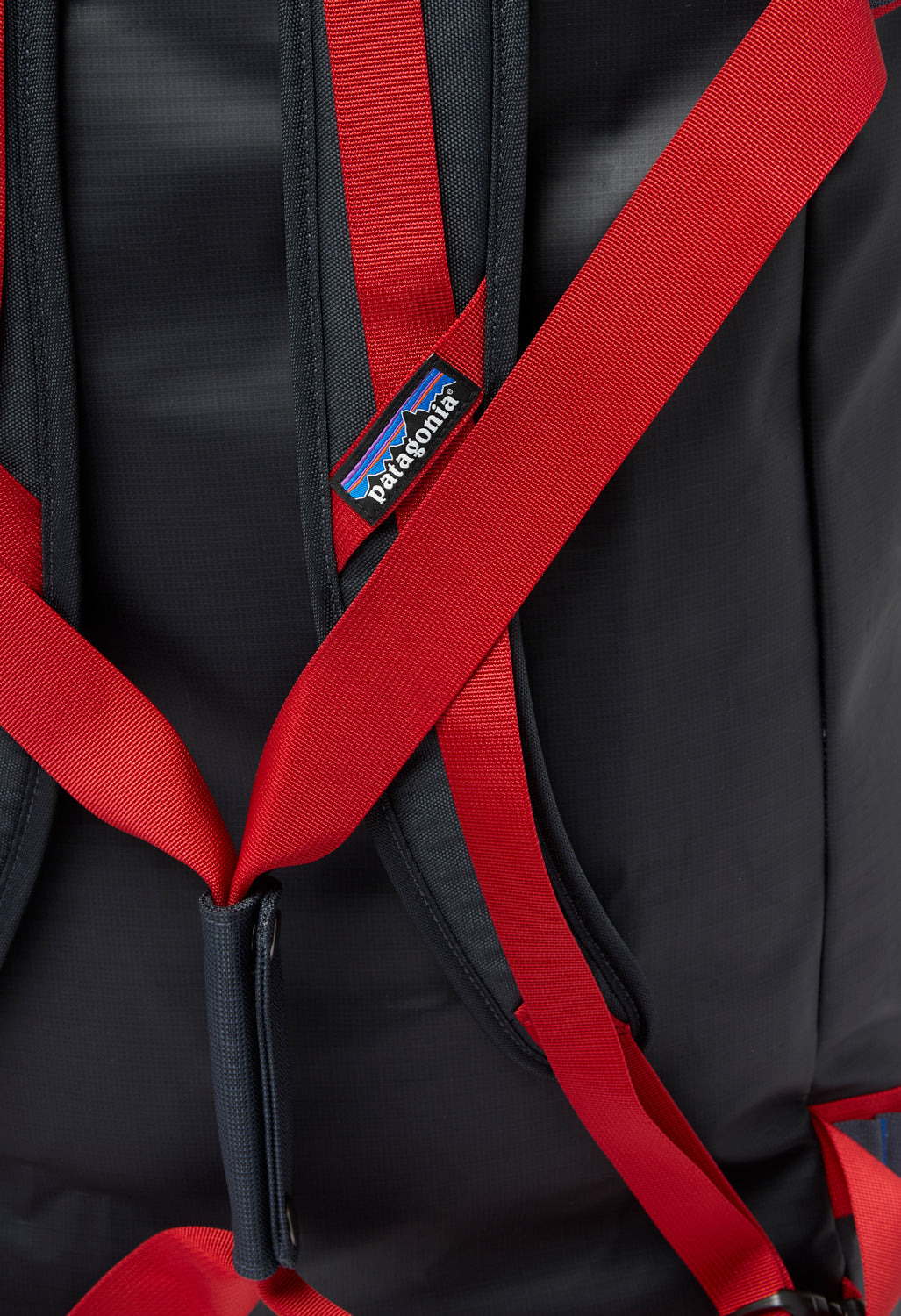 Patagonia Black Hole Duffel 70L - Smolder Blue / Amanita Red