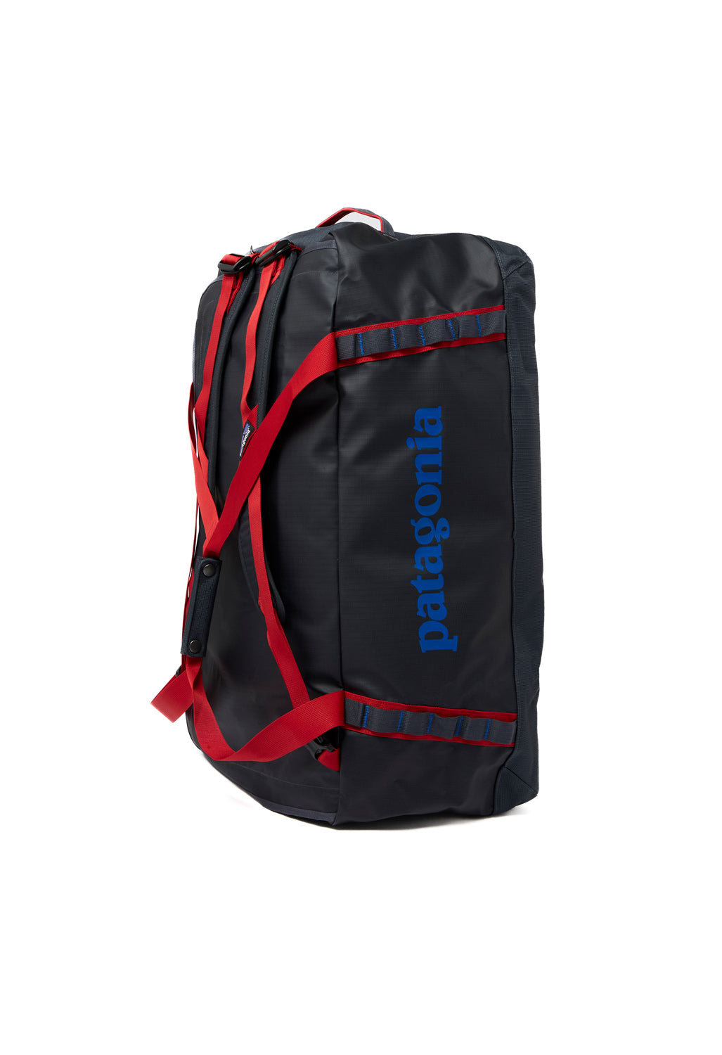 Patagonia Black Hole Duffel 55L - Smoulder Blue / Amanita Red