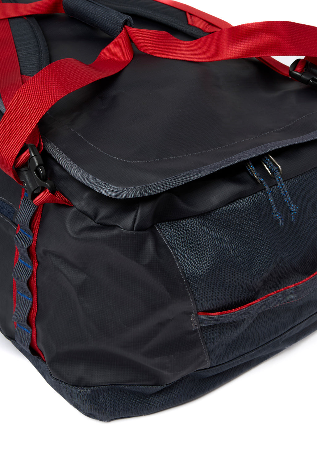 Patagonia Black Hole Duffel 55L - Smoulder Blue / Amanita Red