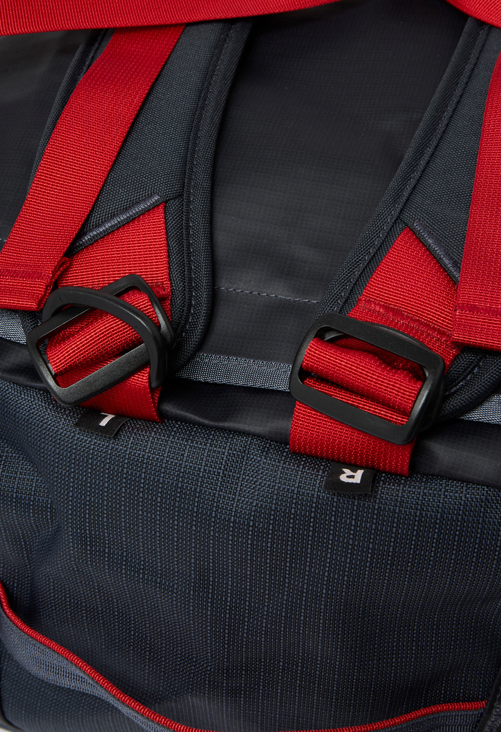 Patagonia Black Hole Duffel 55L - Smoulder Blue / Amanita Red